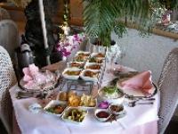 The finest taste Indonesian Rice Table with 20 different dishes + 20 flavors awaits you!