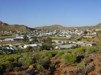 The town of Springbok in the Northern Cape of South Africa.