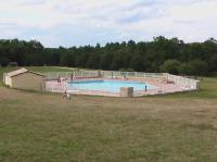 Swimming pool of Domaine de Chaudeau.